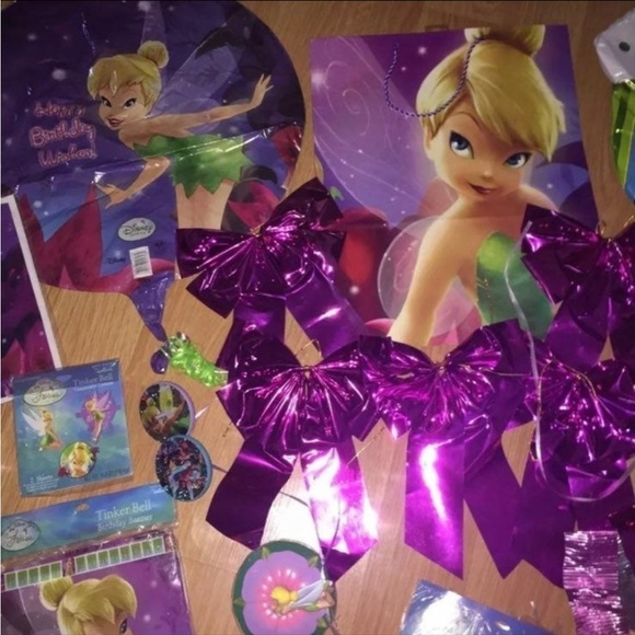 Entire Tinkerbell Disney Birthday party lot - Picture 2 of 8